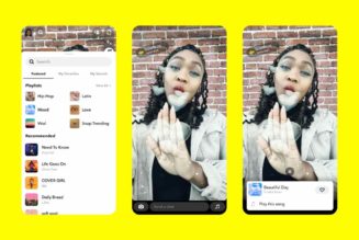 Snap signs new music licensing deals to expand its Sounds library - TechCrunch