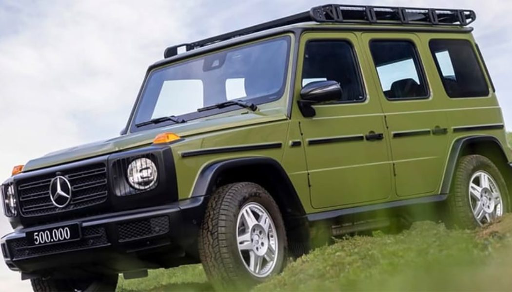 The 500,000th Mercedes-Benz G-Class Has Been Suited Up With Retro Flair