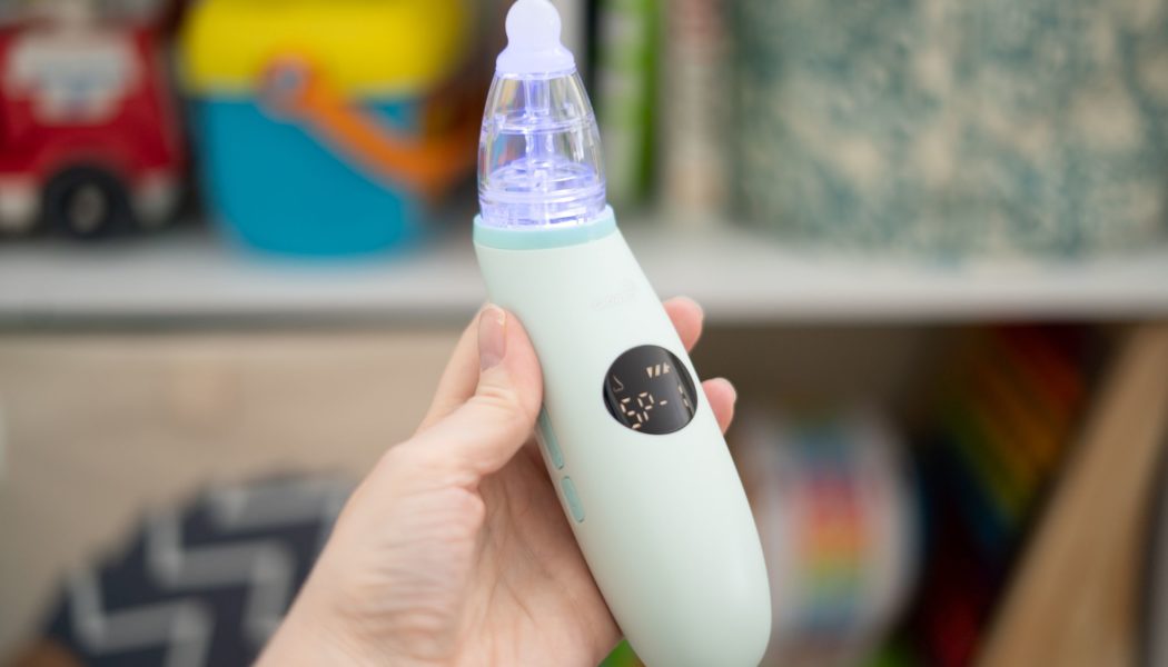 This electric snot sucker is my new favorite gadget