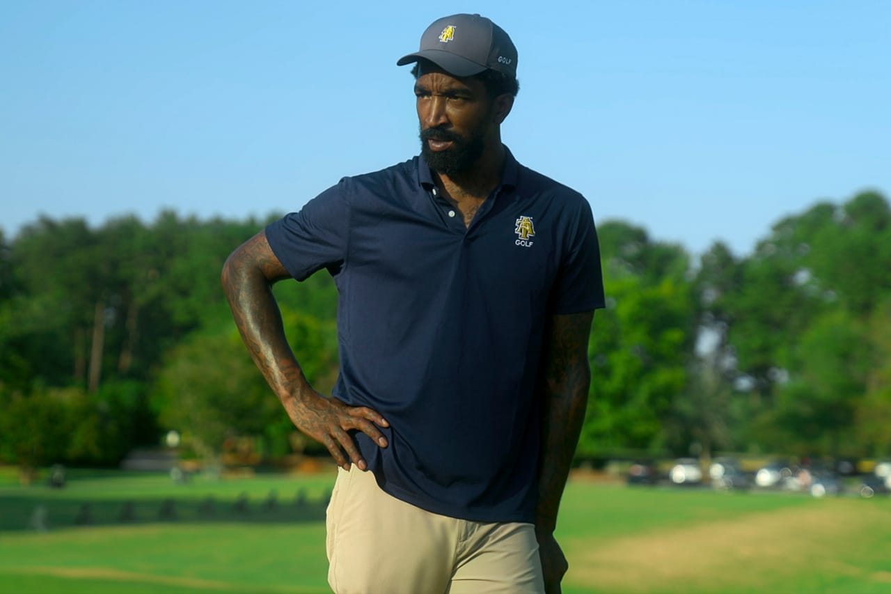 jr smith uninterrupted golf documentary docuseries amazon prime north carolina college university