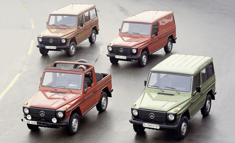 5 Things You Might Not Know About the Mercedes-Benz G-Wagon Class shah of iran graz austria gandelwagen schockl mountain info