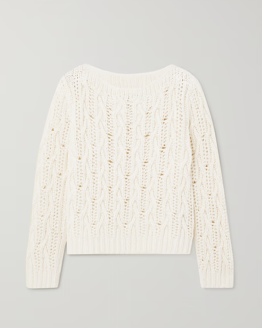 Cable-Knit Sweater