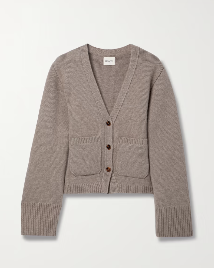 Scarlet Cashmere-Blend Cardigan