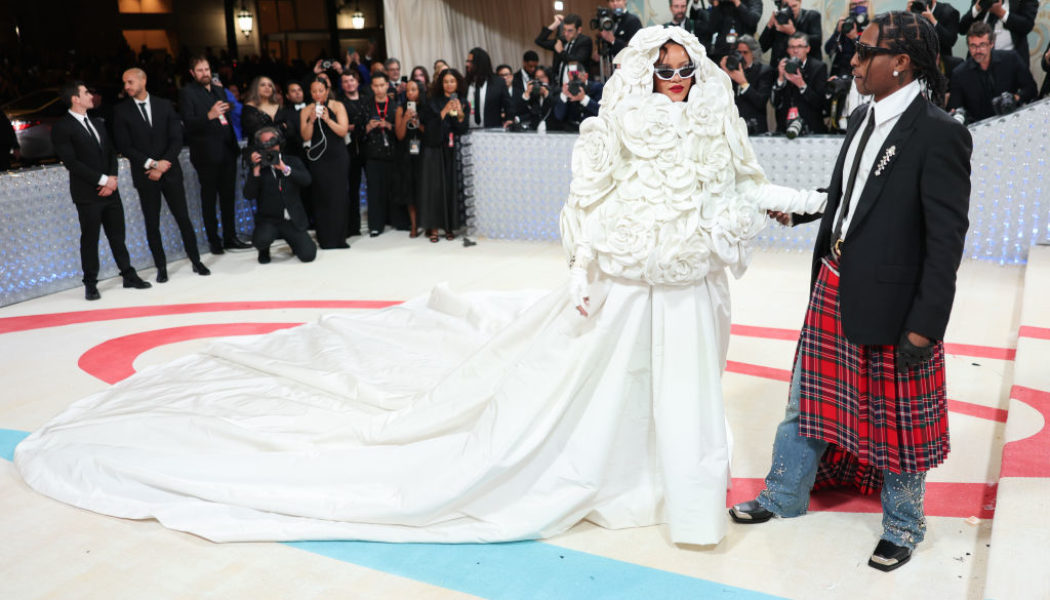 A$AP Rocky’s Met Gala Fit Was A Tribute To Karl Lagerfield