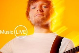 Apple Music and Apple TV+ to Live Stream Ed Sheeran Concert Next Week - MacRumors