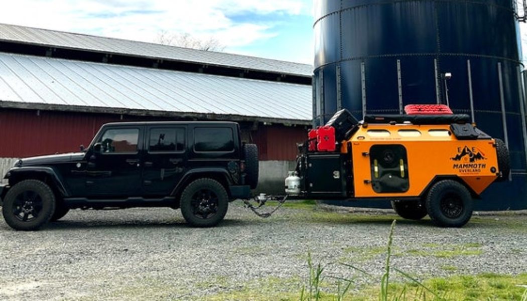 Bear and bulletproof travel trailer is ready for the roughest stuff