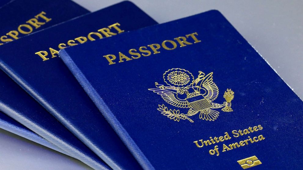 PHOTO: Stock photo of U.S. passports.