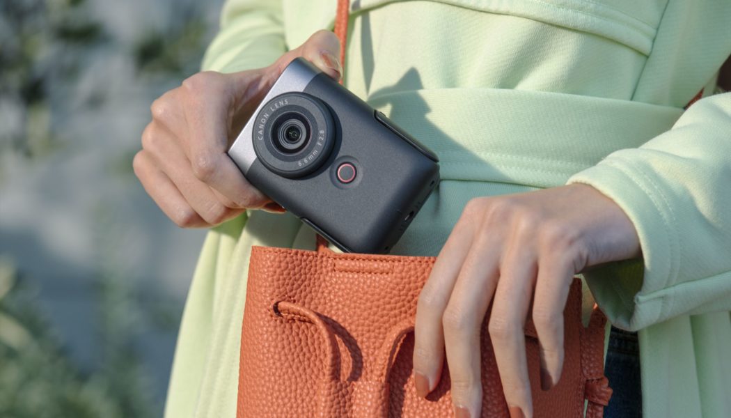 Canon’s PowerShot V10 is a vlogging-centric callback to old Flip Video cams