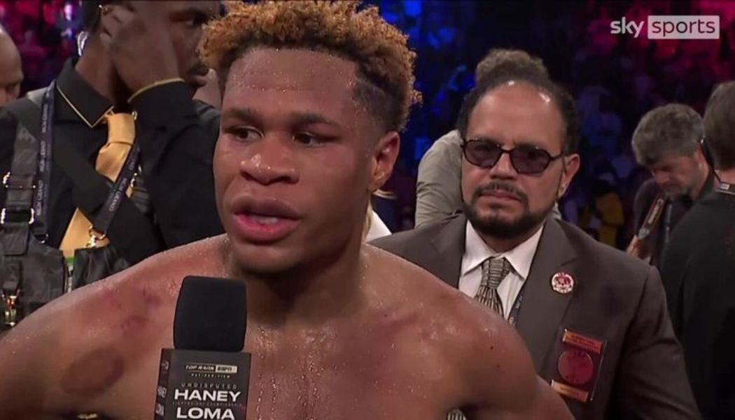 Devin Haney retains his lightweight titles with unanimous decision over Vasiliy Lomachenko