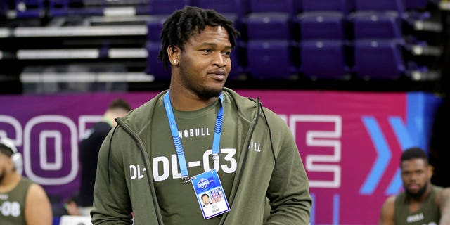 Jalen Carter at combine