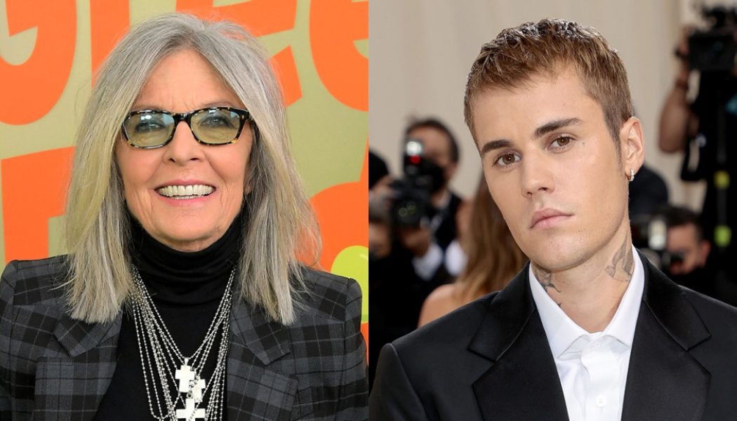 Diane Keaton Says She “Didn’t Even Know” Justin Bieber Before Starring in His “Ghost” Music Video