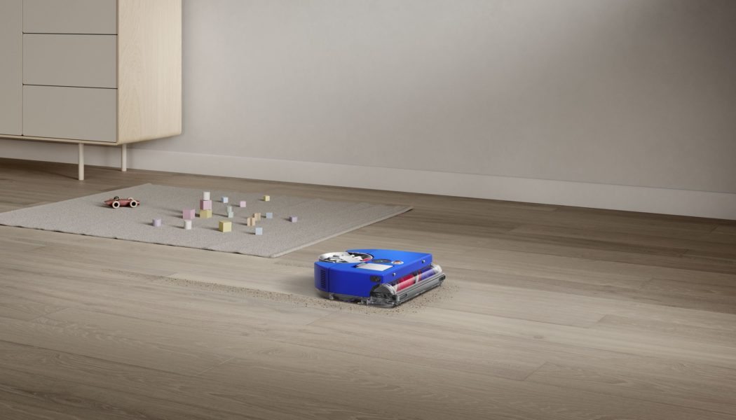 Dyson’s got a new robot vacuum cleaner and it’s blue