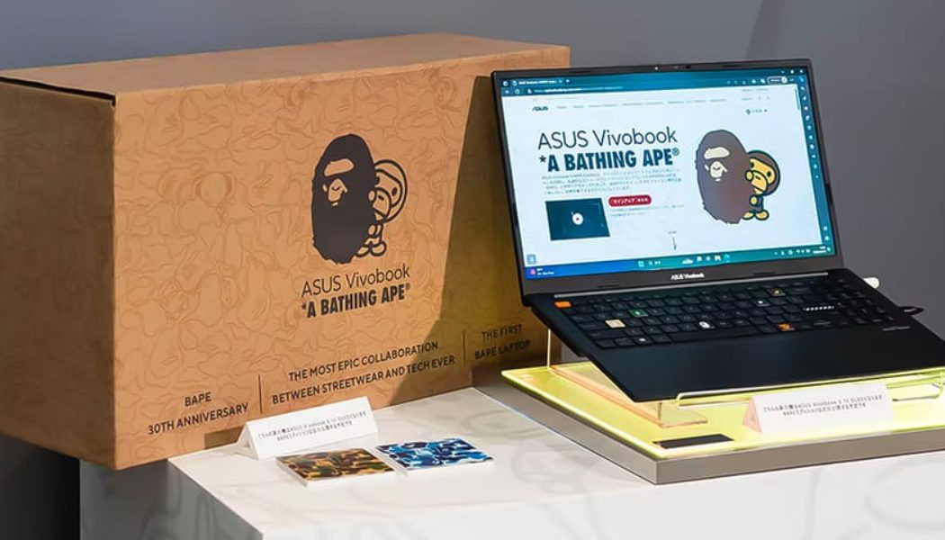 First Look at the ASUS Vivobook S BAPE Edition