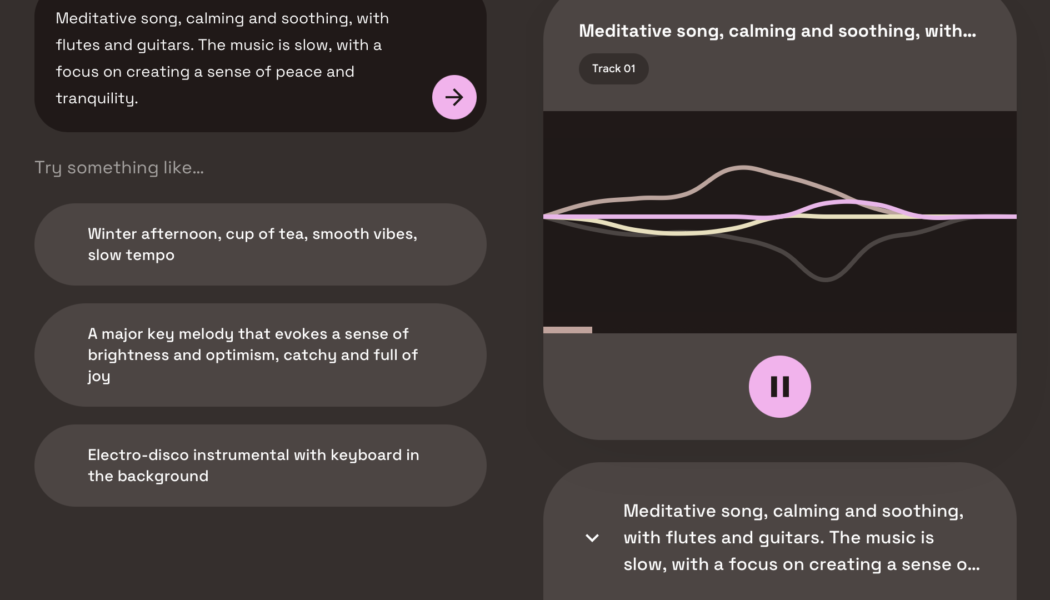 Hands on with Google's AI-powered music generator