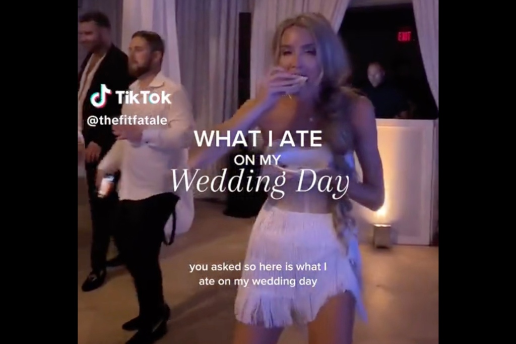 Although Cutler was seen eating throughout her special day, viewers claimed that the focus on healthy and low-sugar options seemed too intense. 