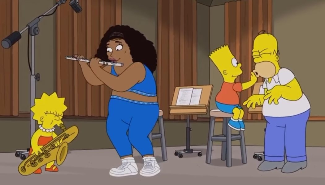 Lizzo jams with The Simpsons in season finale preview: Watch