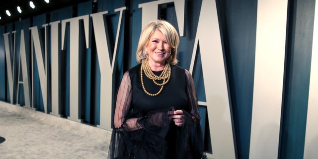 Martha Stewart on the red carpet