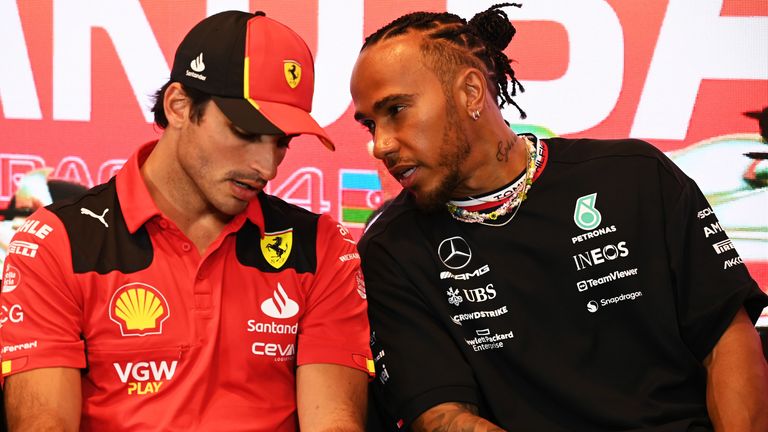 Sky F1's Naomi Schiff is excited by the thought of seven-time world champion Lewis Hamilton potentially moving to Ferrari.