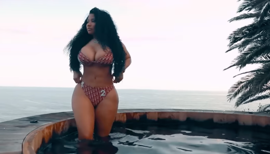 Nicki Minaj Flaunts Her Thickness In New Visuals To “Red Ruby Da Sleeze”