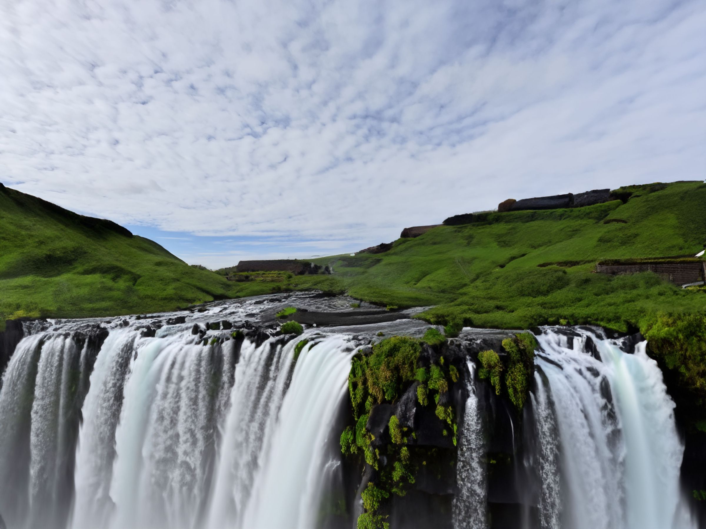 Ask and ye shall receive a waterfall.