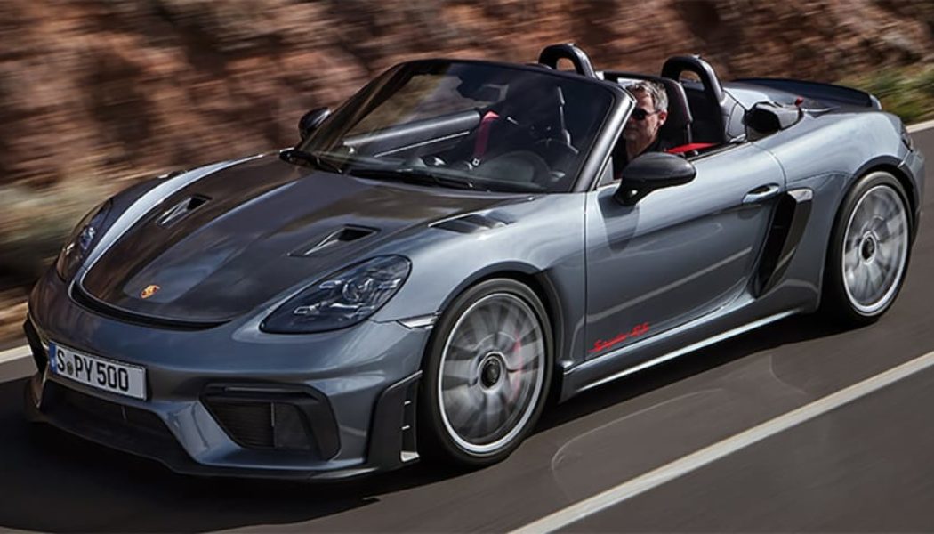 Porsche Announces Its Powerful 2024 718 Spyder RS