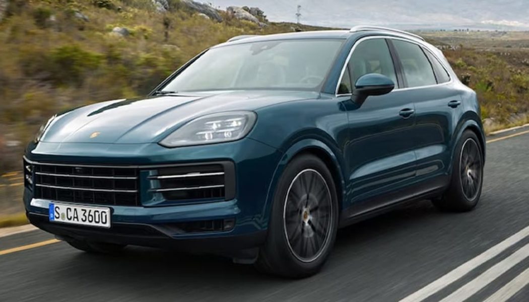 Porsche’s Cayenne SUV Modernized With New Look and Digital Upgrades for 2024 Edition