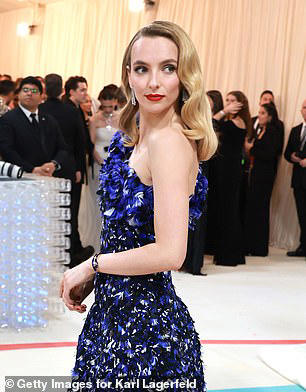 Innovative: British actress Jodie Comer at the Met Gala