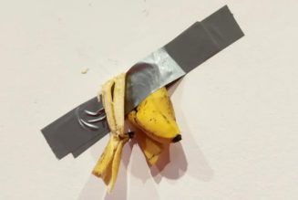 South Korean Student Eats Maurizio Cattelan's Banana Sculpture