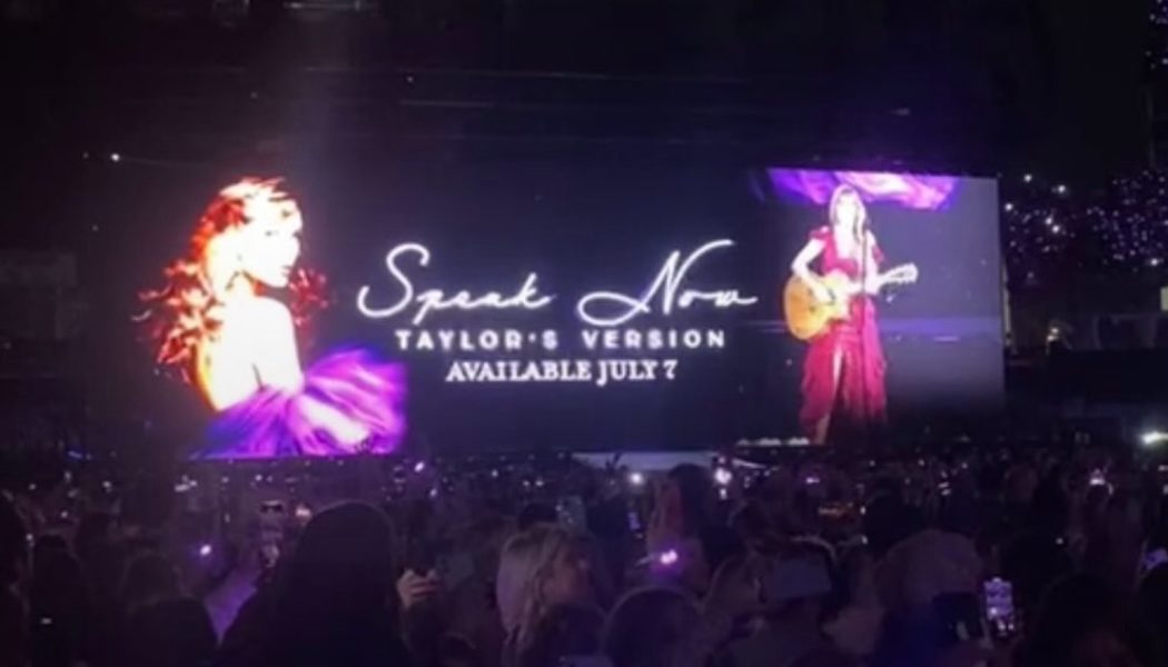 Taylor Swift Confirms Speak Now (Taylor’s Version) at Nashville Show