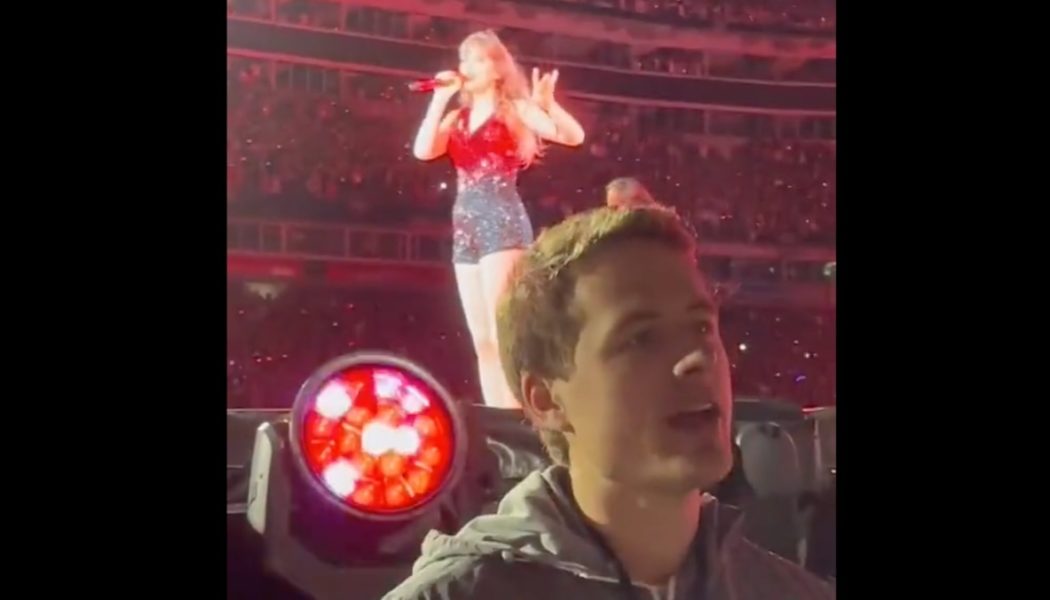 Taylor Swift fan becomes security guard to get into "The Eras Tour"