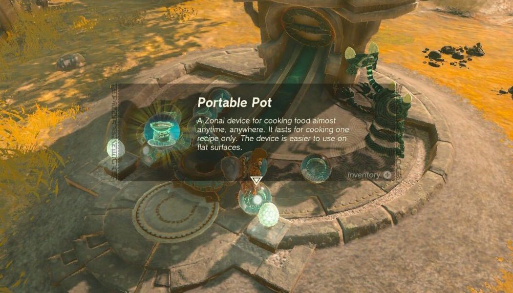 Tears of the Kingdom’s portable stove is Link’s most powerful new gadget