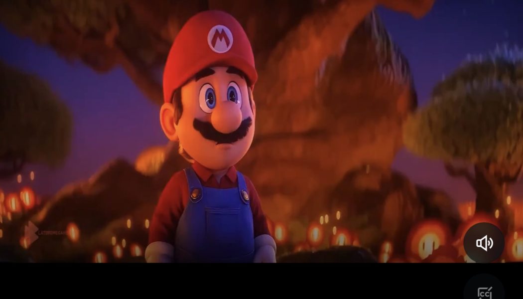 The entire Super Mario Bros. movie keeps getting posted to Twitter