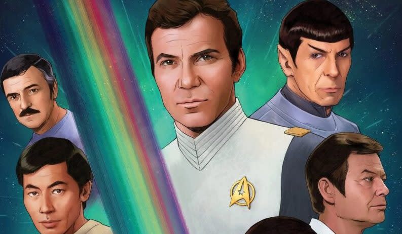 "Star Trek: Echoes" continues the story of "The Motion Picture." (Photo: Courtesy of IDW)