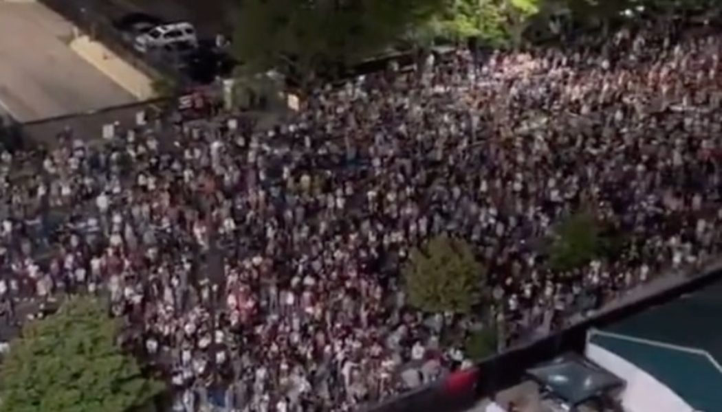 Thousands of Swifties amass outside of stadium during Taylor Swift's shows in Philadelphia