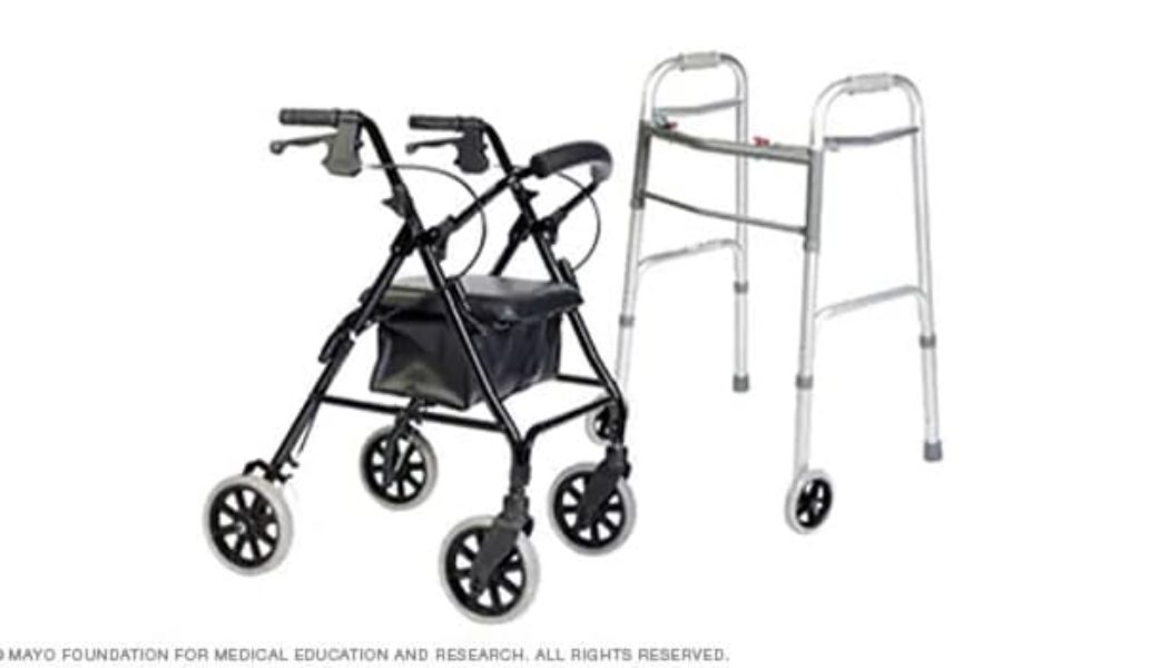 Tips for choosing and using walkers