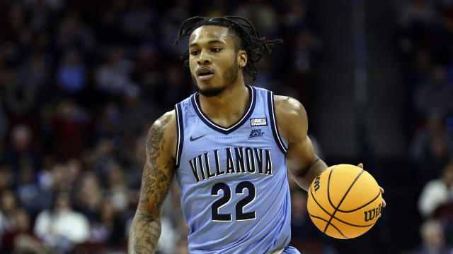 Villanova's Cam Whitmore during a 2022 game against Boston College. (AP Photo/Adam Hunger)