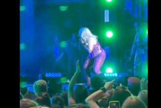 Bebe Rexha struck in face by phone during concert in New York