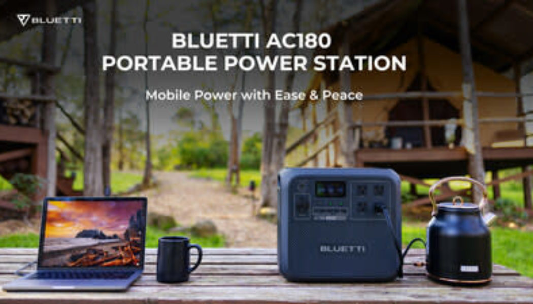 How to Enhance Off-grid Lifestyle with BLUETTI AC180 Portable Power Station