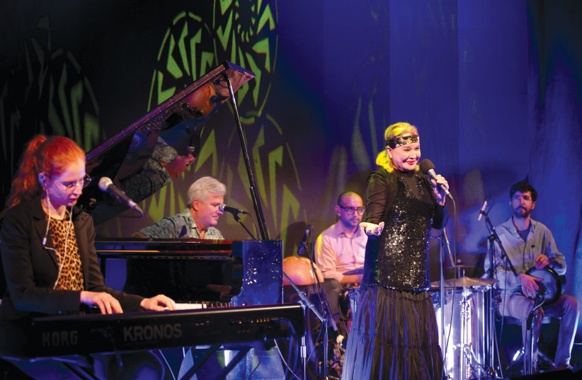  THE MOSENZON trio teams up with veteran vocalist Raymonde. (credit: Nikolai Busygin / Courtesy Bet Avi Chai)