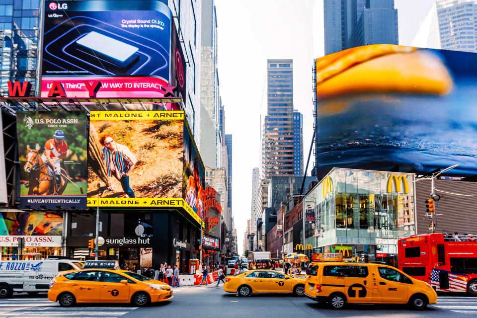 street view of times square