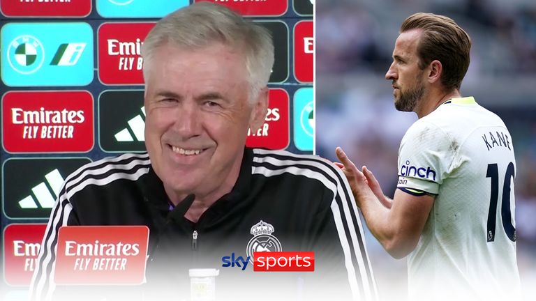 Ancelotti on Kane