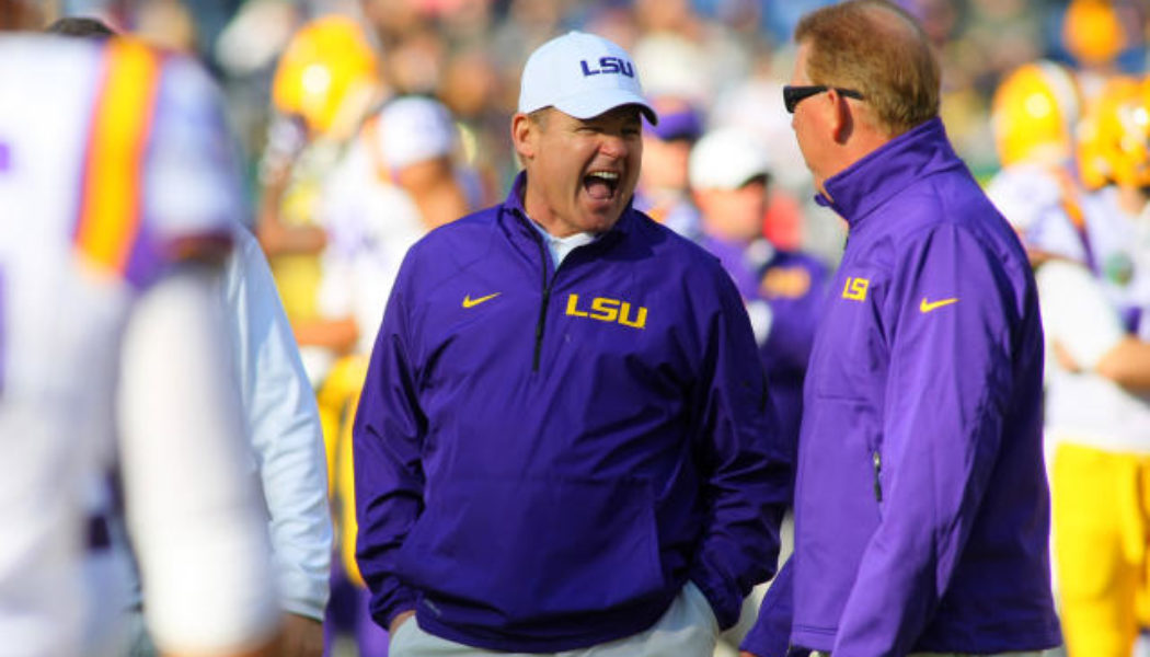 LSU football vacates all wins from 2012-2015, Les Miles now ineligible for CFB Hall of Fame