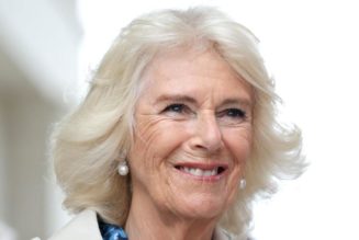 Queen Camilla embraces luxury fashion with timeless trench coat and intriguing blue dress