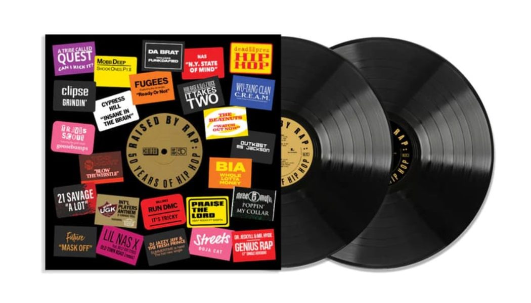 ‘Raised by Rap: 50 Years of Hip-Hop’ Vinyl Brings Together 25 Culture-Defining Anthems