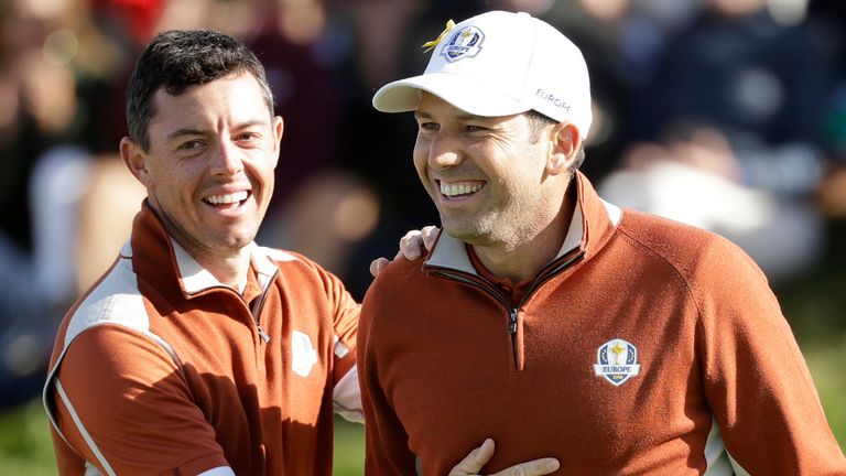 Rory McIlroy and Sergio Garcia's feud in golf seems to have been resolved