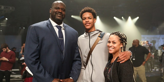 Shaq and his family