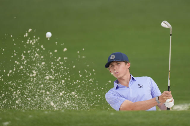 Gordon Sargent at the U.S. Open