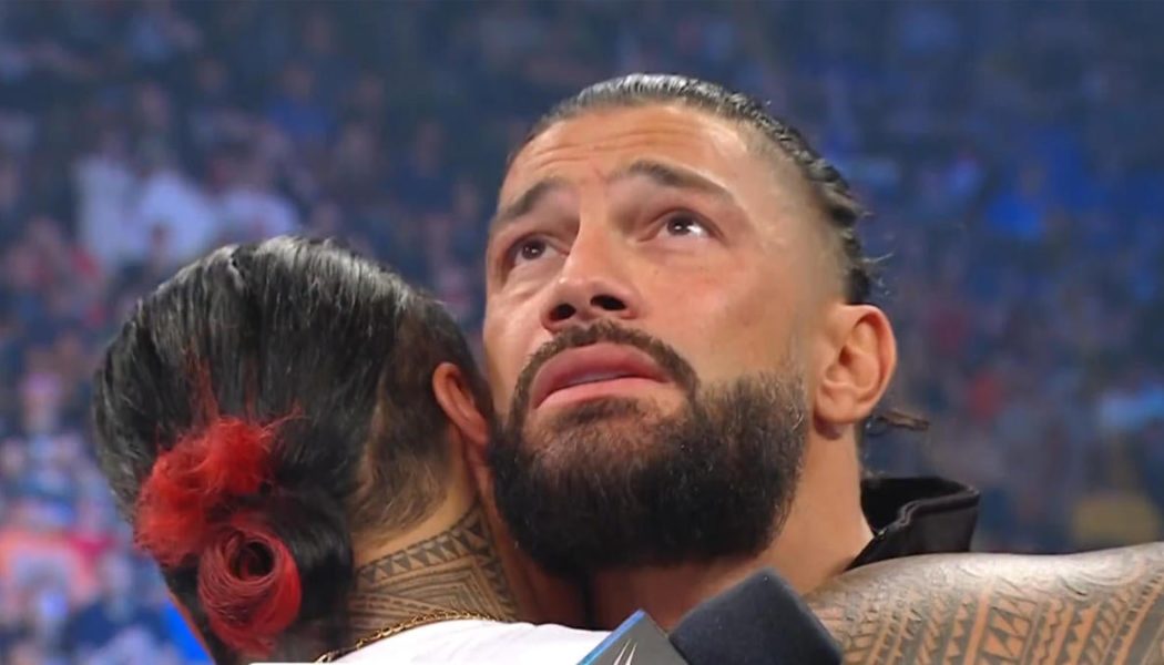 WWE SmackDown results, recap, grades: Roman Reigns unleashes Solo Sikoa on Jimmy Uso, new world title revealed