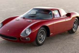 A 1964 Ferrari 250 LM Is Headed to Auction, One of 32 Models Built