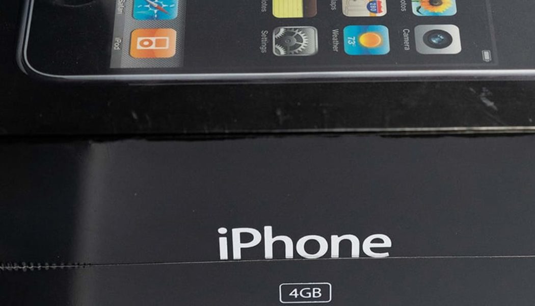 A Sealed Apple iPhone 4 From 2007 Sold for $190,000 USD